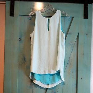 Maurices Reversible Sleeveless Blouse Size L